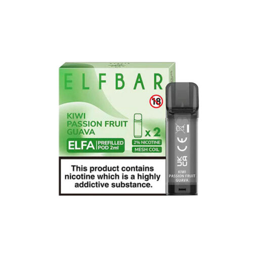 ELF Bar ELFA 20mg Replacement Prefilled Pods 2ml - Image 10