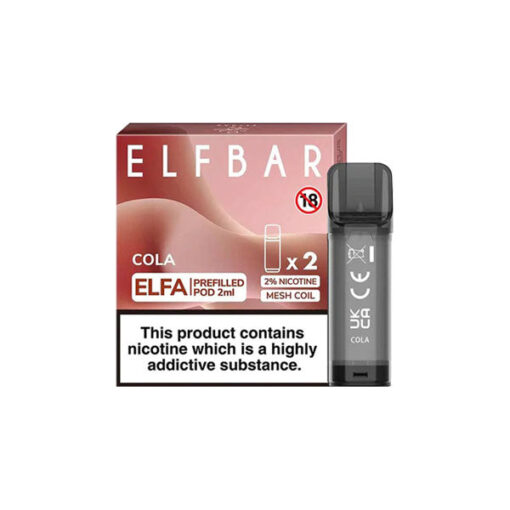 ELF Bar ELFA 20mg Replacement Prefilled Pods 2ml - Image 5