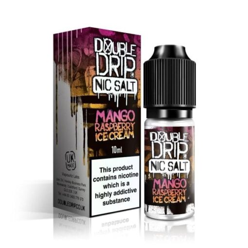 10MG Double Drip  10ML Flavoured Nic Salts E Liquid - Image 4